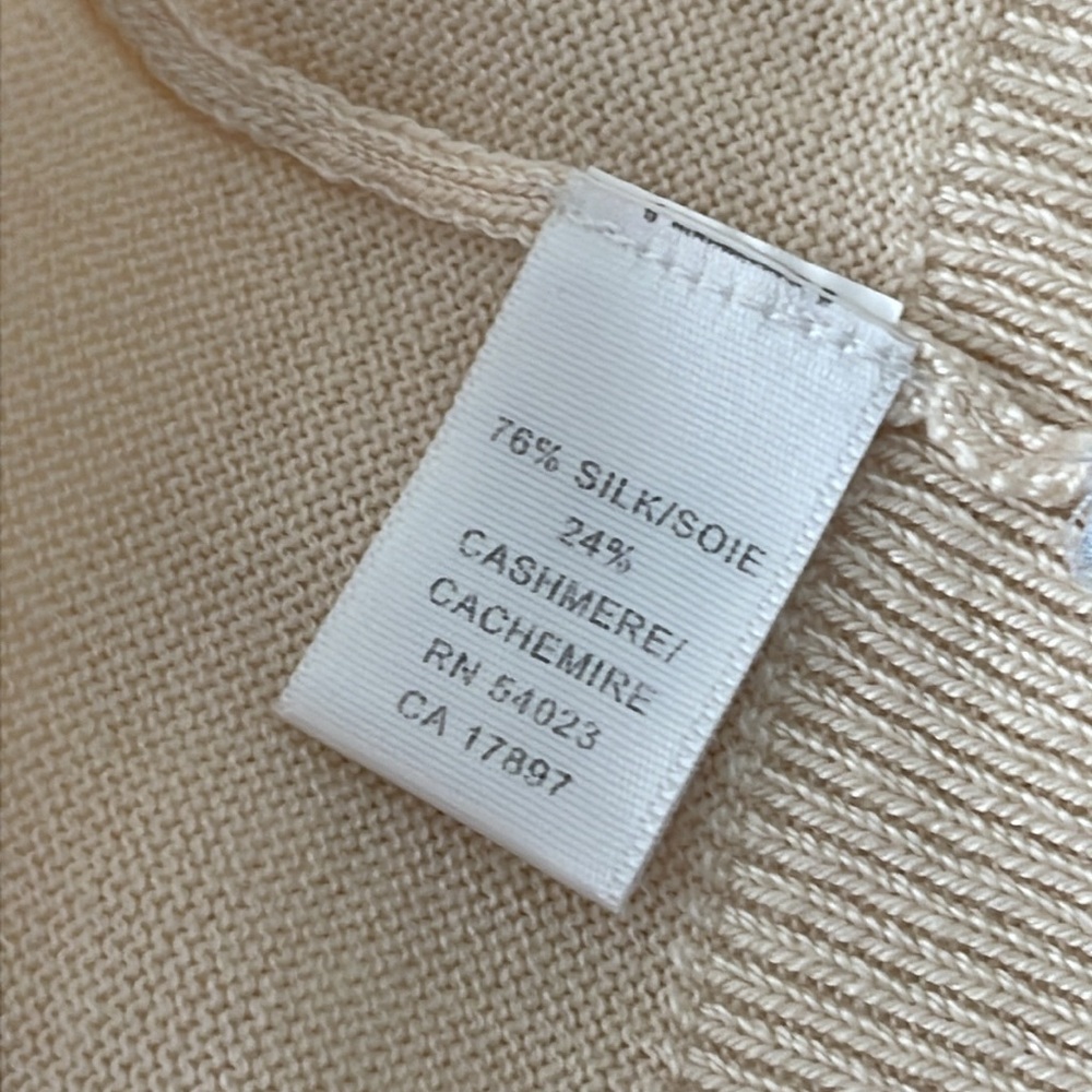 NWOT Banana Republic silk cashmere cardigan - Picture 5 of 11